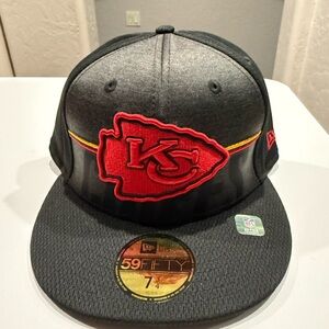 New Era Kansas City Chiefs Black and Red Cap